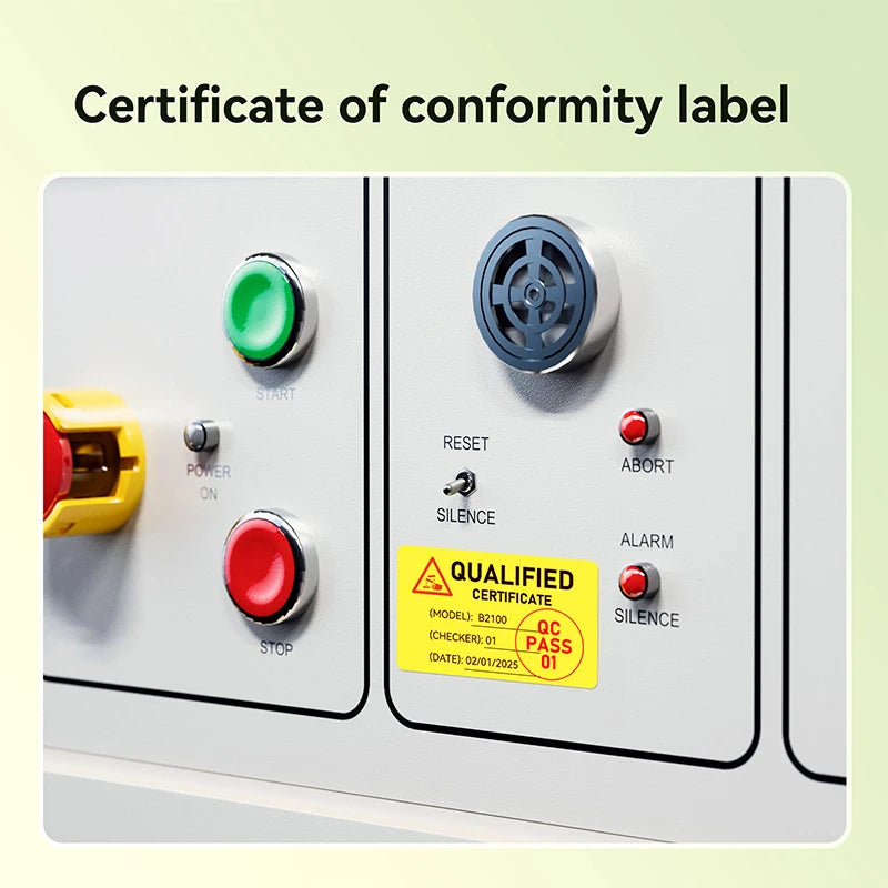 NiiMbot B21 Pro Thermal Printer Red Black Label Paper 300 DPI High-definition Printing Sticker for Warning Signs Supermarket