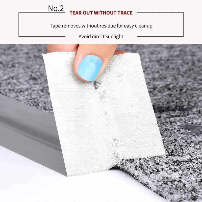 Super Strong Waterproof Duct Tape - Versatile Silvery Gray Adhesive for Walls, Plastics, Glass, Wood & Metal - Ideal for DIY Hom