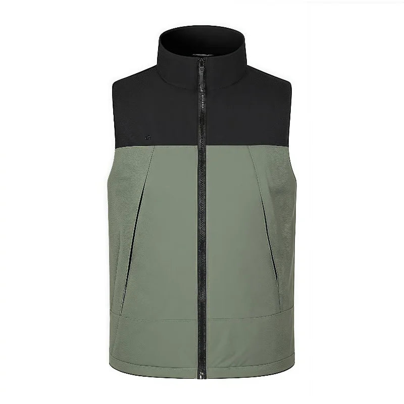 Fashionable Graphene Energy Couple Outdoor Vests in Ten Colors Breathable Waterproof Windproof Warm and Wear-Resistant