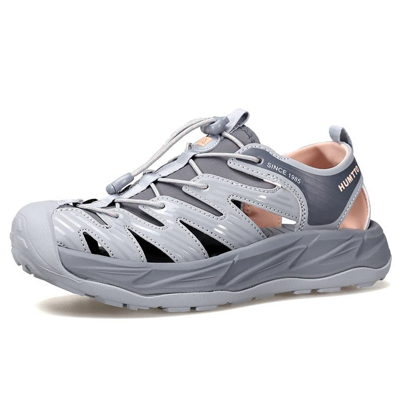 HUMTTO Summer Shoes for Women Breathable Hiking Women's Sneakers Luxury Designer Anti-slip Sports Water Trekking Outdoor Sneaker