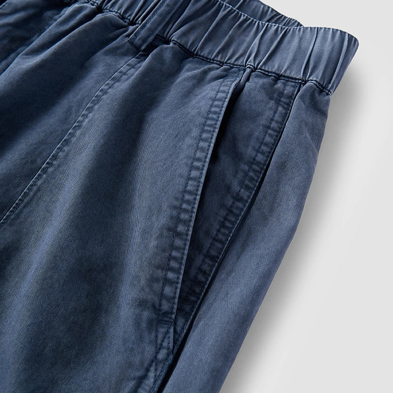 Semir Men Pants Durable Cargo Parachute Gradient Twill Multi Pocket 2026 Autumn Workwear Style Long Trousers Daily Wear