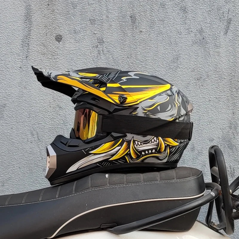 Motocros Kask Cross Downhill Soporte Casco Off Road Helmet Racing Classic Motorcycle Original Enduro Helmet Casco Jet Homologado