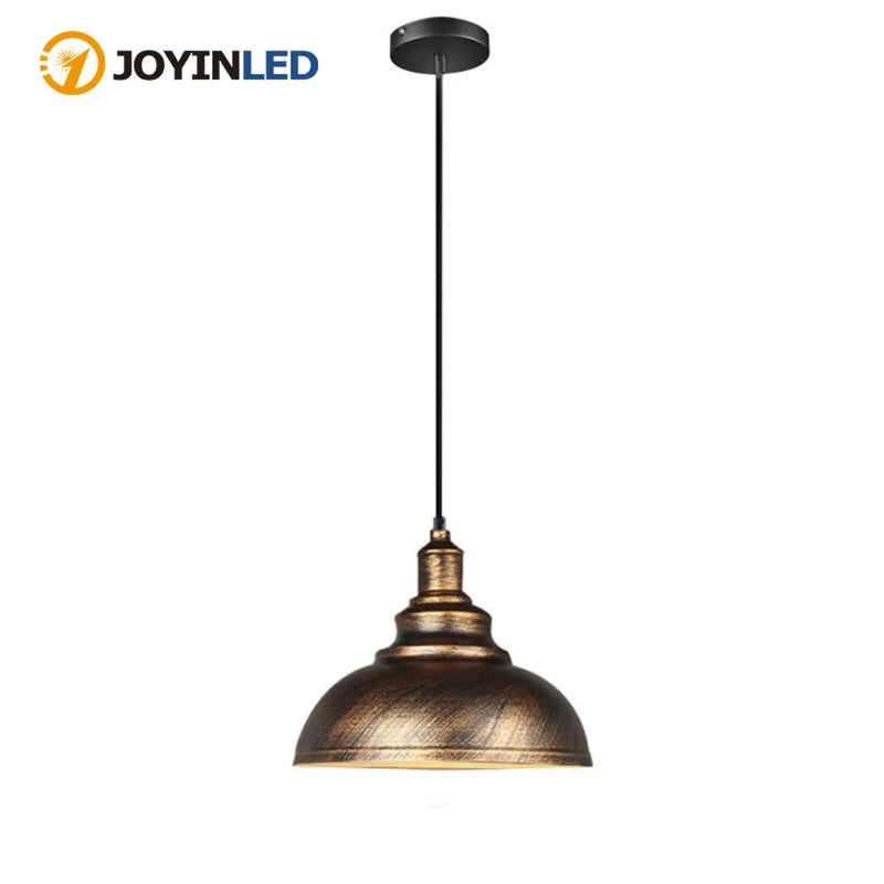 JOYINLED Retro Industrial Hanging Lamp Chandelier Durable Vintage Pendant Light Loft Lights for Restaurant Living Dining Room