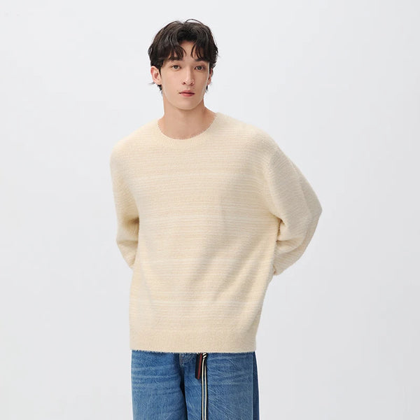 អាវយឺតប៉ាក់ Semir សម្រាប់បុរស កមូល ស្រាល ទន់ ពាក់ប្រចាំថ្ងៃរដូវរងាថ្មី ឆ្នាំ២០២៦ ស្ទីលទីក្រុង ធម្មតា សម្លៀកបំពាក់ប្រចាំថ្ងៃ