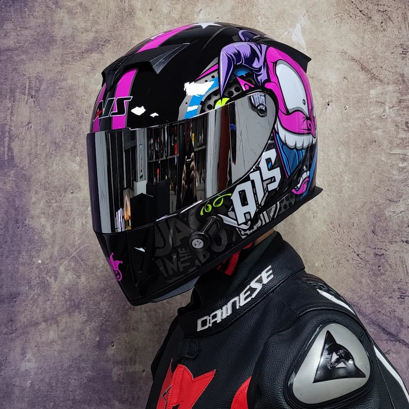 AIS helmet electric motorcycle hard hat full helmet four-season summer casque moto
