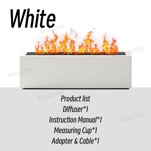 2023 Flame Aroma Diffuser Essential Oil Diffusers 200ml Electric USB Air Humidifier For Home Office Living Room Decorative Gift White