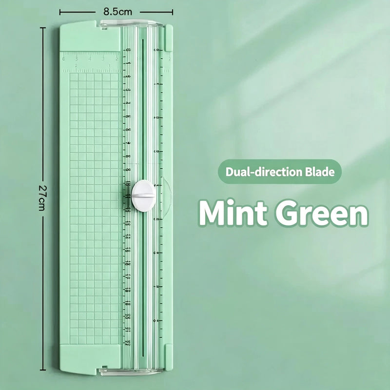 Handheld Bidirectional Manual Paper Cutter A4 Office Paper Trimmer for Precise Cutting