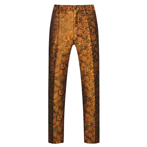 Autumn New Embroidery Suit Trousers Men's, Fashion Casual Pants, Blue Red White Green Pantalones Hombre, Asian Size M-5XL 6XL