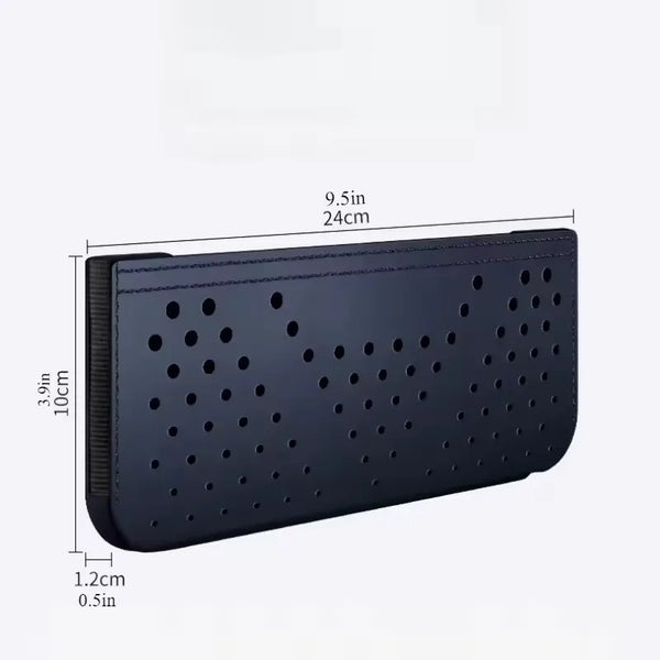 1pc Car Net Storage Bag Car General Storage Box Multi-Functional Storage Bag Mobile Phone Bag Hanging Bag Paste Type