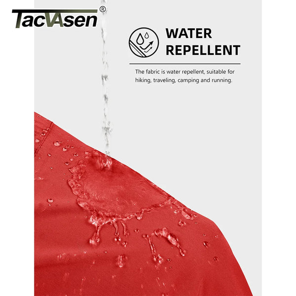 TACVASEN Summer Quick Dry 3/4 Capri Pants Men's Casual Multi-Pockets Lightweight Shorts Outdoor Hiking Cargo Nylon Pants Workout
