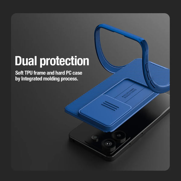 For Xiaomi POCO X6 5G Case NILLKIN CamShield Pro Slide Camera Protect Privacy Back Cover For POCO X6 5G