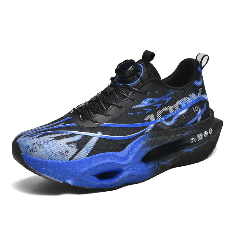 Mens Sports Shoes Outdoor Training Shock Absorption Rebound Running Shoes Parent-child Comfort Sports Stability Tennis Shoes