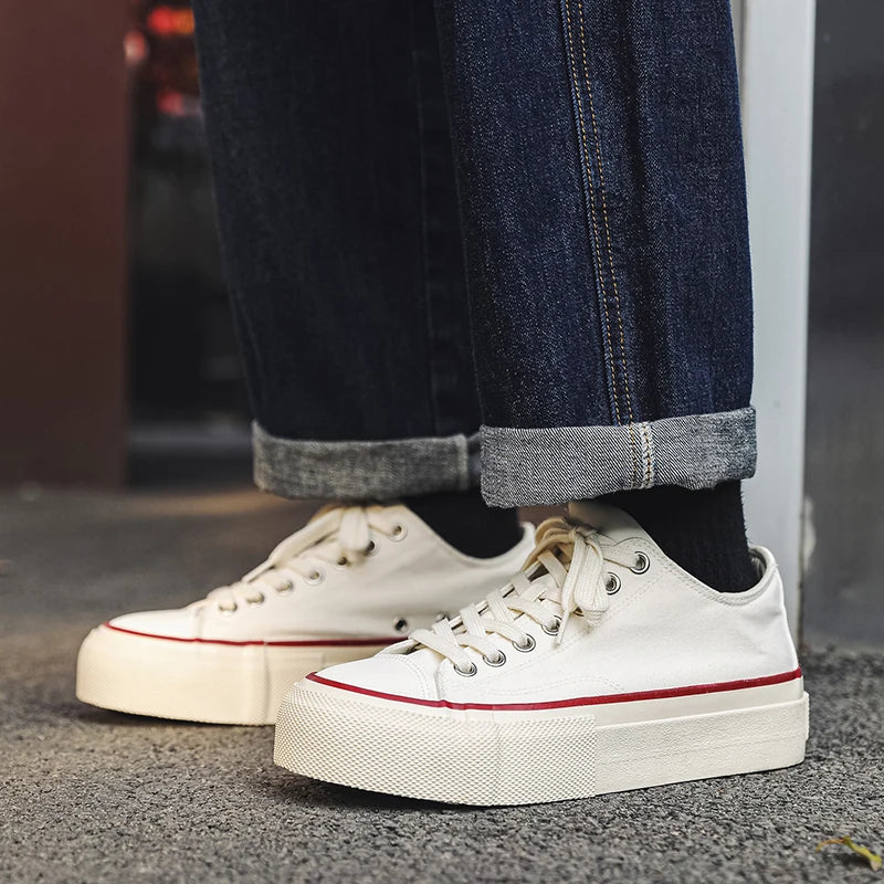 Men Women's Canvas Casual Shoes Four Seasons Breathable lightweight Soft-Sole Comfort Outdoor Couples Walking Sports Board Shoes