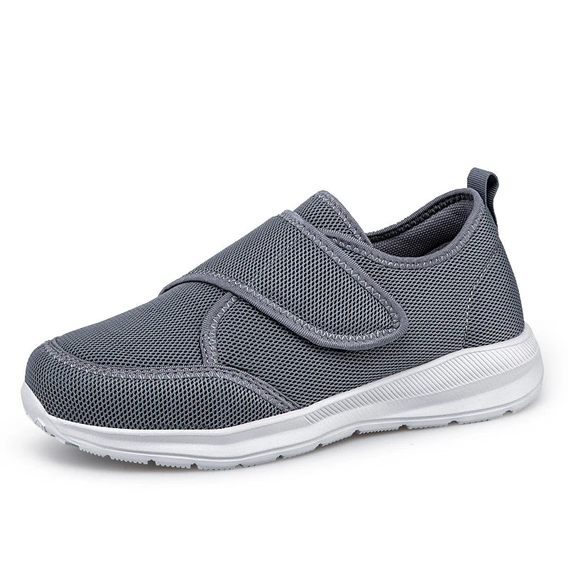 Lightweight Adjustable Diabetic Walking Shoes for Elderly Men and Women Orthopedic Foot Pain Relief Swollen Feet Comfort