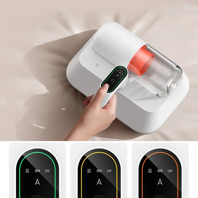 MIJIA Mite Remover Brush Pro Vacuum Cleaner 14kPa Home Bed Quilt UV Sterilization Disinfection Handheld Vacuum Cleaners