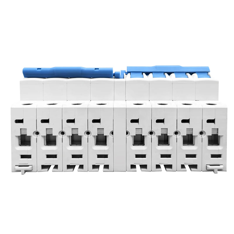 TOMZN 4P Plus 4P DC MTS Dual Power Manual Transfer Switch Circuit Breaker MCB for PV System 4P+4P