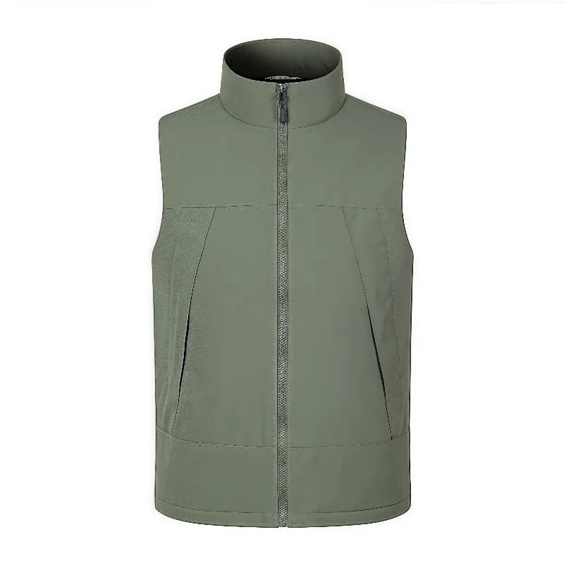 Fashionable Graphene Energy Couple Outdoor Vests in Ten Colors Breathable Waterproof Windproof Warm and Wear-Resistant