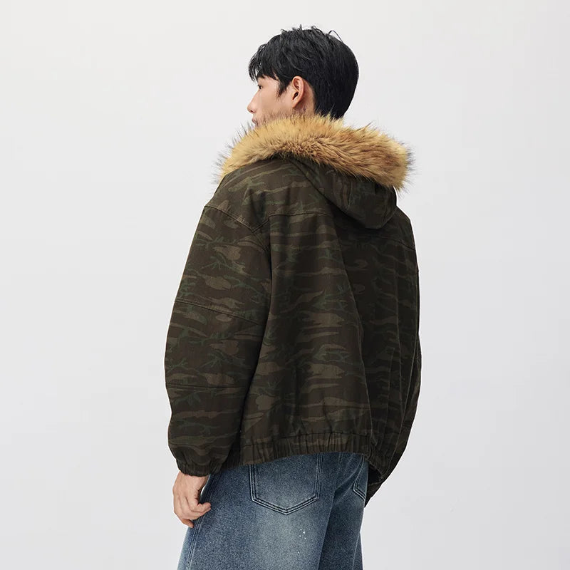 អាវក្រៅបុរស Semir រចនាបថទំនើប អាវកអាវក្រាស់ មានមួក ទំហំធំ សមសម្រាប់រដូវរងាថ្មី ឆ្នាំ២០២៦ ស្លៀកប្រចាំថ្ងៃ ស្ទីលធម្មតាក្នុងទីក្រុង