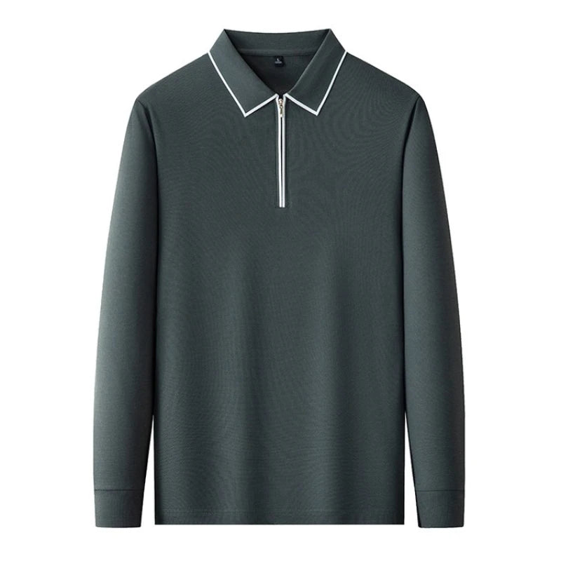 Polo Shirt: New Material and Technology for Ultimate Comfort and Quick-Drying Performance Men's Long-sleeve T-shirt