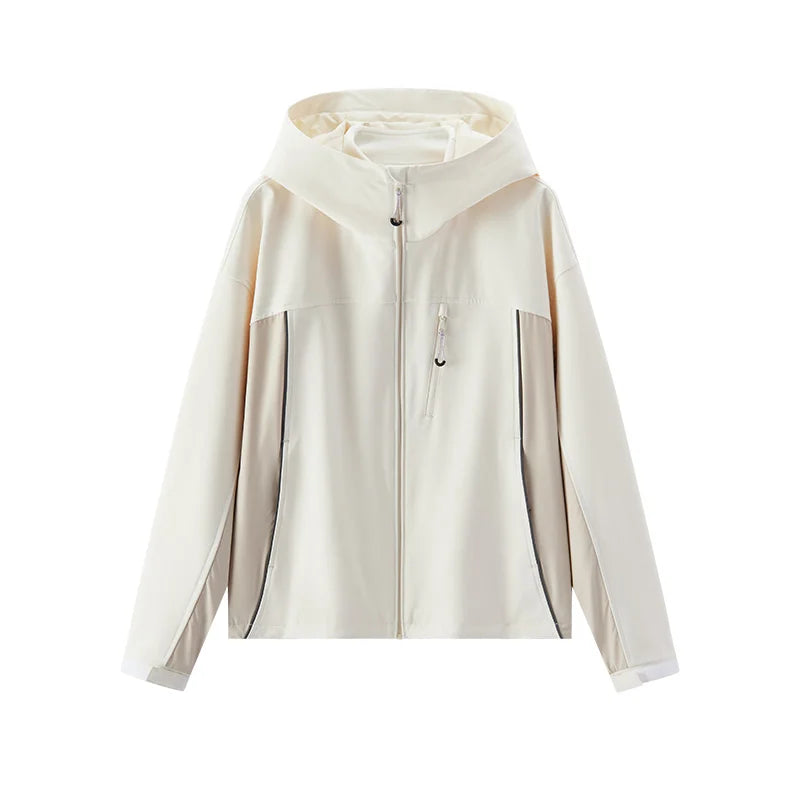 Semir Protective Jacket Women Winter Three-Resistant Windproof Anti-Static Two-Piece 2025 New Color Block Jacket Women'S Wear