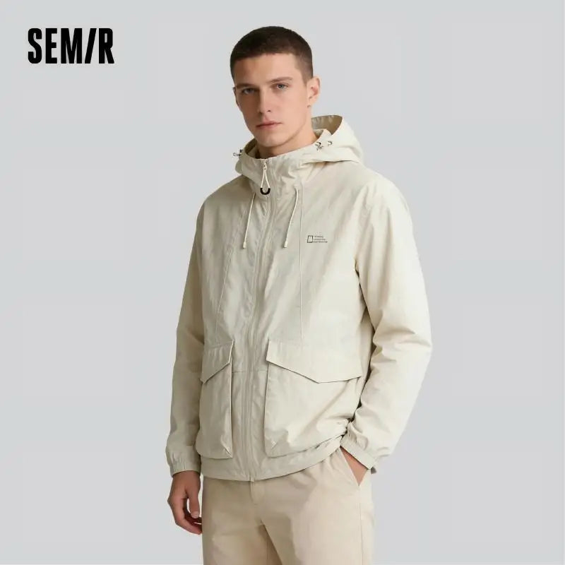 Semir Mens UV Jacket 2026 Hooded Loose Fit Cool Feeling Tops Couple Style Casual Fashion Soft Comfortable Daily Wear