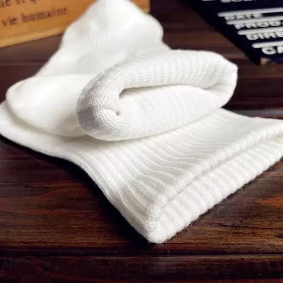 Unisex Pure Cotton Ankle Socks Black White Solid Color Spring Summer All‑Season Sports Short Socks For Men Women Couples Student