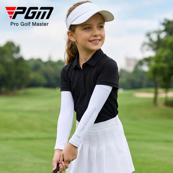 PGM Golf Children's Ice Silk Sunscreen Sleeve Cover Is Skin Friendly, Soft, Cool, Breathable, High Elasticity, Anti Slip XT009