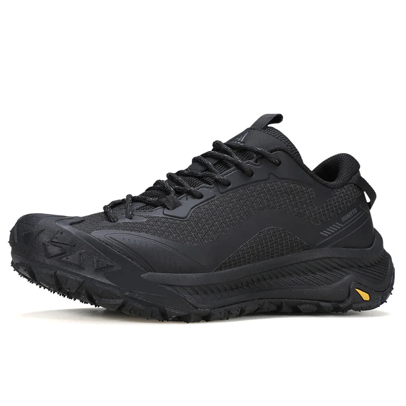 HUMTTO Men's Outdoor Summer Anti-slip Hiking Shoes Wear-resistant Mountain Climbing Sneakers Breathable Trekking Boots for Man