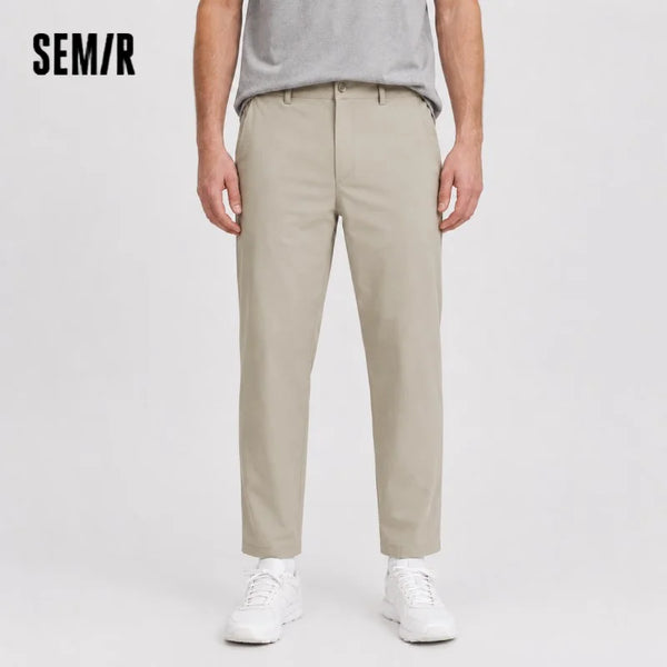ខោបុរស Semir មុខងារ 2026 រាងសាជីសម្រាប់ធ្វើការក្រៅផ្ទះ ធម្មតា រចនាប័ទ្មប្រចាំថ្ងៃ ទន់ មានផាសុកភាព ទាន់សម័យ ងាយស្រួលប្រើប្រាស់