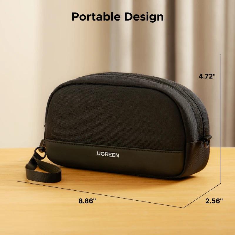 UGREEN Storage Bag Case Organizer Bag S/M Size for Earphone USB Cable Cell Phones Charger PC Digital Laptop Accessories Bag