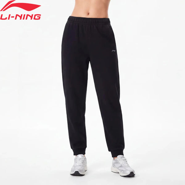 ខោហាត់ប្រាណ Li-Ning សម្រាប់នារី ប៉ាក់ LN DRY 77% Polyester 17% Viscose 6% Elastane ខោហាត់ប្រាណ LiNing ទំហំធម្មតា AKYW146