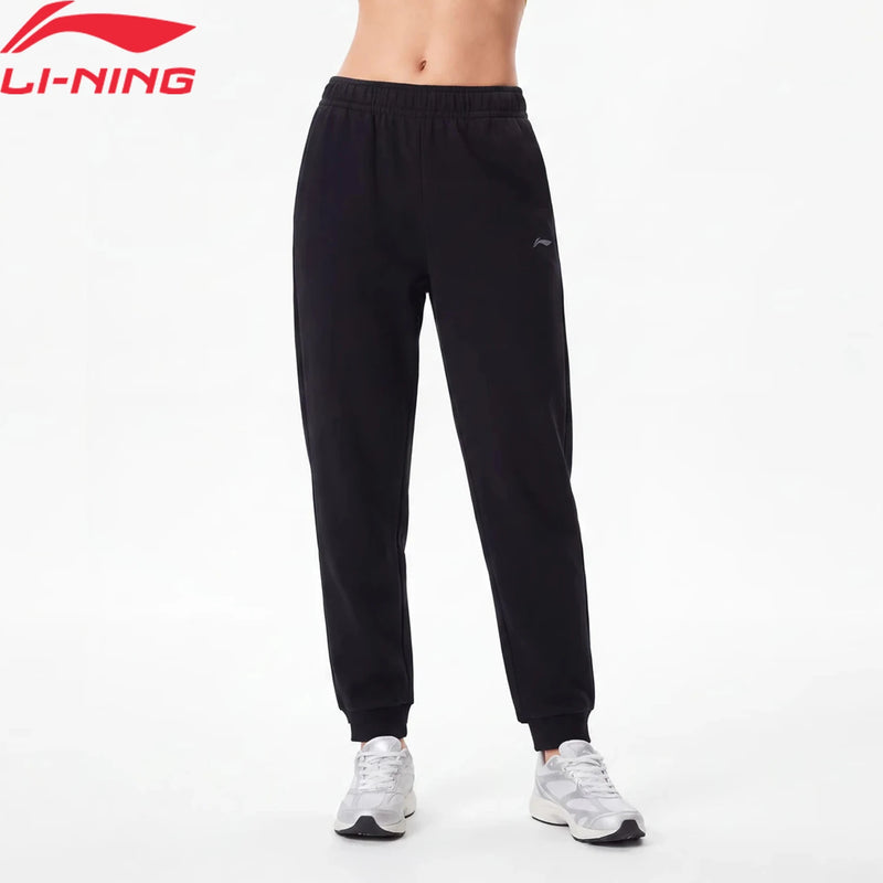 ខោហាត់ប្រាណ Li-Ning សម្រាប់នារី ប៉ាក់ LN DRY 77% Polyester 17% Viscose 6% Elastane ខោហាត់ប្រាណ LiNing ទំហំធម្មតា AKYW146