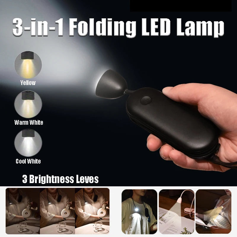ពិលអាន LED សម្រាប់កីឡាក្រៅផ្ទះ ថែទាំ ជួសជុលរថយន្ត ភ្លើងសិក្សា ចង្កៀងព្យួរក បត់បាន អាចសាកបាន