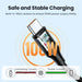 UGREEN 6A USB Type C Cable 100W/66W For Huawei Honor USB C Data Cord 27W Fast Charge For Xiaomi USB Type C Charging Super Charge