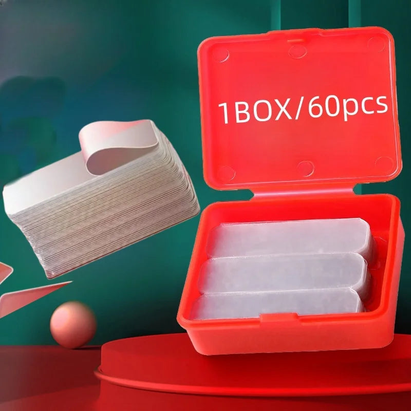 The opposite side of the double-sided sticker [red] 60 pieces/box