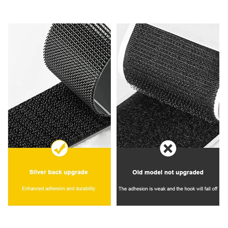 SEAMETAL Double Faced Car Carpet Fixing Stickers High Adhesive Auto Carpet Fixed Patches Home Floor Foot Mats Anti Skid Tapes