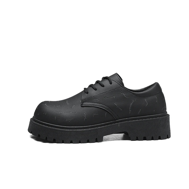Business Leather Shoes Four Seasons Men's Casual Dress Shoes Soft Sole Safety Shoes Plus Size Fashion Leather Shoes Working Shoe