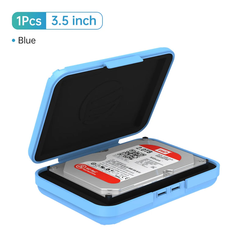 ORICO 3.5 Inch Hard Drive Bags & Case HDD Protective Moisture-proof Storage Box for HDD