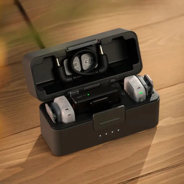 DJI Mic Mini 2 Charging Case 48H Working Time 1950mAh Portable Storage Charger Box for Wireless Mic