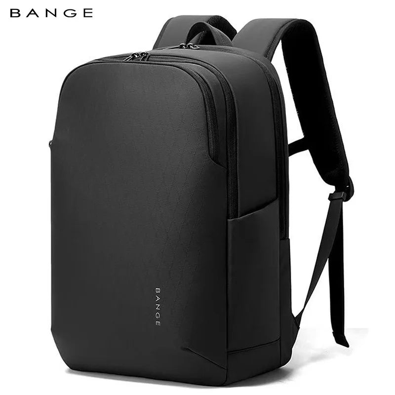 BANGE Men's Designer 15.6 inch Laptop Bag Waterproof School Bags for College Boys Male Business Sports Travel Backpack for Men