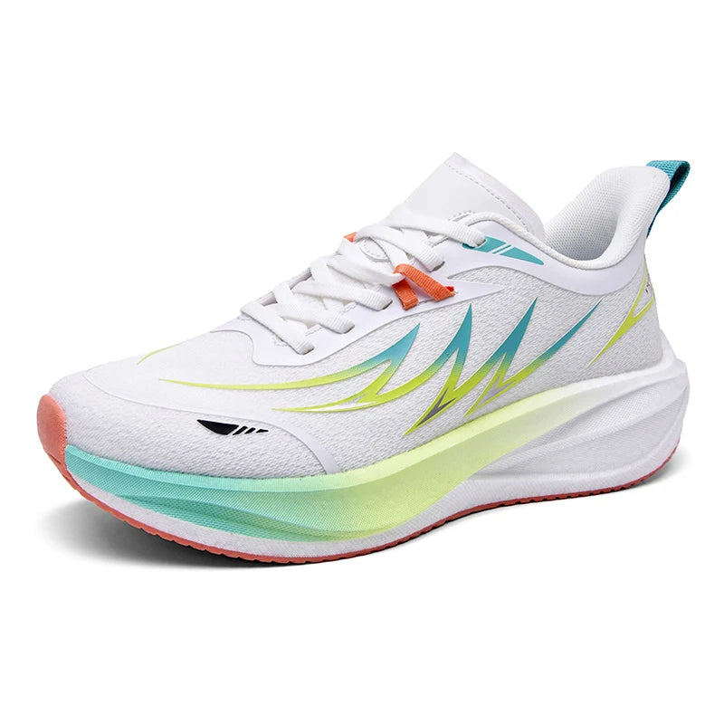 Men's racing running shoes four seasons soft-sole comfort breathable casual sneakers fashion students light speed sports shoes