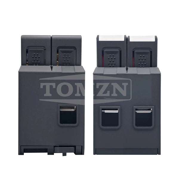 TOMZN N-PE Surge Protector SPD 1P+NPE & 3P+NPE Discharge Tube 20-50kA 230V/380V AC Pluggable T1+T2 1.5kV Flame-Retardant Housing