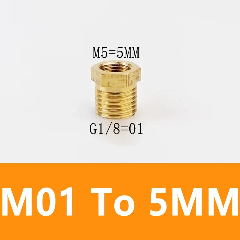 Brass Hex Bushing Reducer Pipe Fitting F To M Threaded 1/8 1/4 3/8 1/2 3/4 Reducing Copper Water Gas Adapter Coupler Connector
