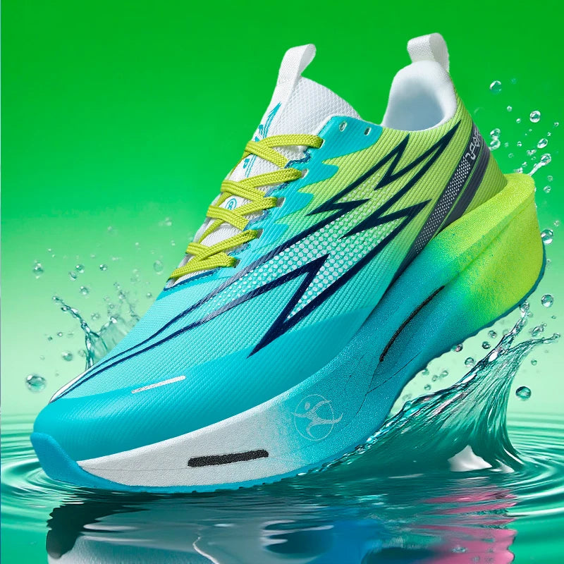 Men women running shoes four seasons fashion breathable soft-sole outdoor speed casual sneakers couple light racing sports shoes