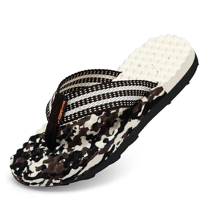 Summer Men Women Flip Flops Massage Slippers Big Size 46 47 Soft Comfortable Slippers Unisex Lightweight