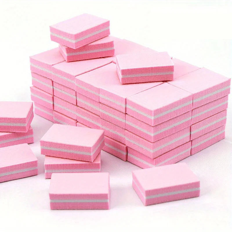5/10pcs Mini Nail Buffing Blocks, Dual-Sided Sanding Files, Polishing Manicure Pedicure Tools, for Shaping And Smoothing
