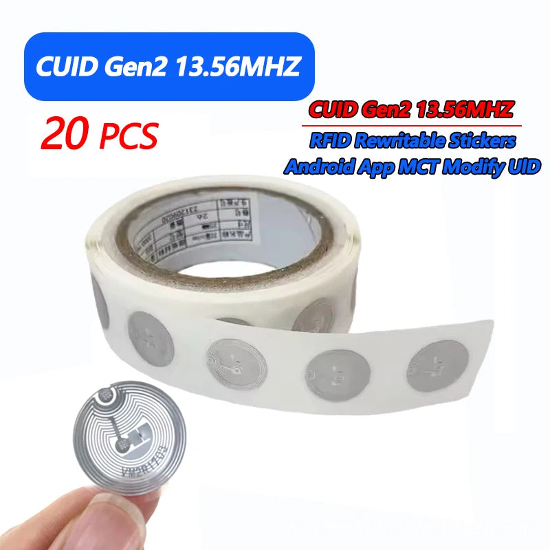 ស្ទីគ័រស្លាក NFC 100pcs/ឡូត 13.56MHz ISO14443A 213 ស្ទីគ័រស្លាកសកល Ntag213 RFID សម្រាប់ទូរស័ព្ទដែលបើក NFC ទាំងអស់