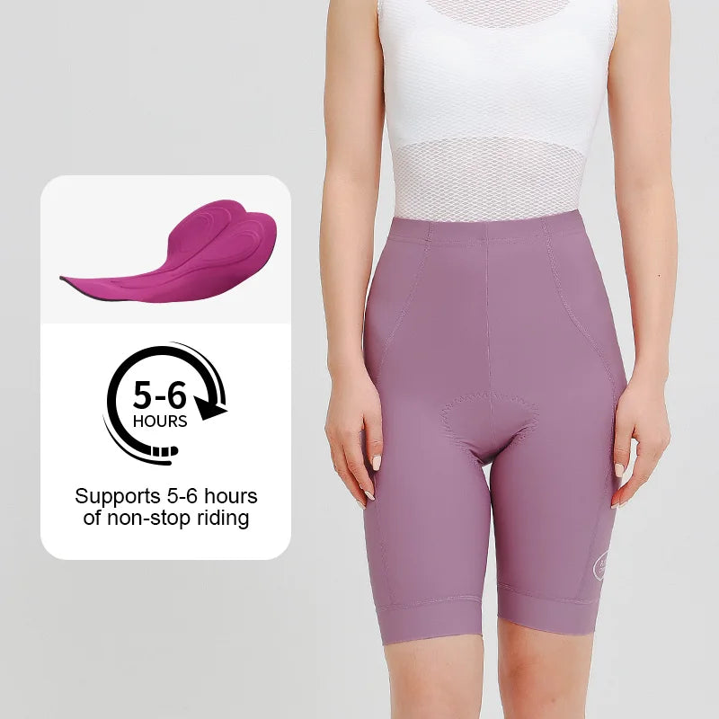 INBIKE 2025 Women's Cycling Shorts Summer Bicycle Pants Tights High Elasticity Biker Short Woman with Pockets Cycling Clothing