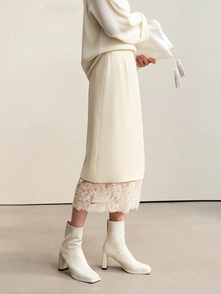 សំពត់ Amii Minimalism 2024 សម្រាប់ស្ត្រី រដូវស្លឹកឈើជ្រុះថ្មី ឆើតឆាយ សំពត់សម្រាប់ធ្វើដំណើរ សំពត់ខ្សែរចរ សំពត់នារីទាន់សម័យ 12443012