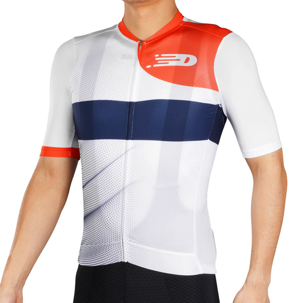 អាវយឺតជិះកង់ DAREVIE កែច្នៃឡើងវិញសម្រាប់បុរស PRO Level អាវយឺតជិះកង់ស្ងួតរហ័ស ទន់ ស្រាល ធ្វើពី Zip YKK